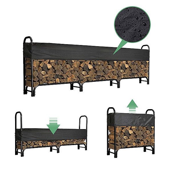 Kaminholzregal Outdoor Holzlagerregal Großhandel für Kaminholzregal  - 12H01A